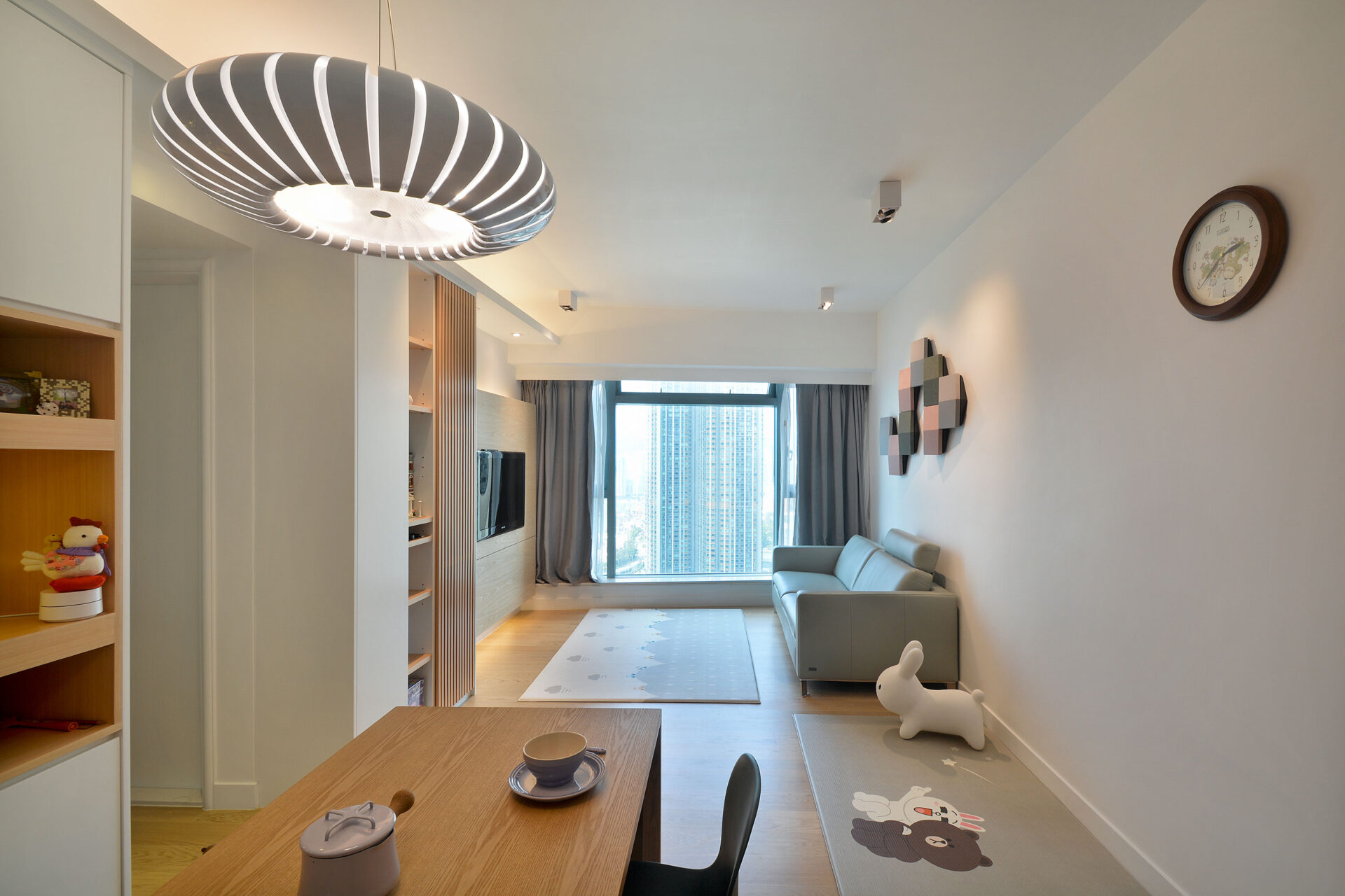 Designpedia-Space Design_The Habourside_Dining Room & Living Room