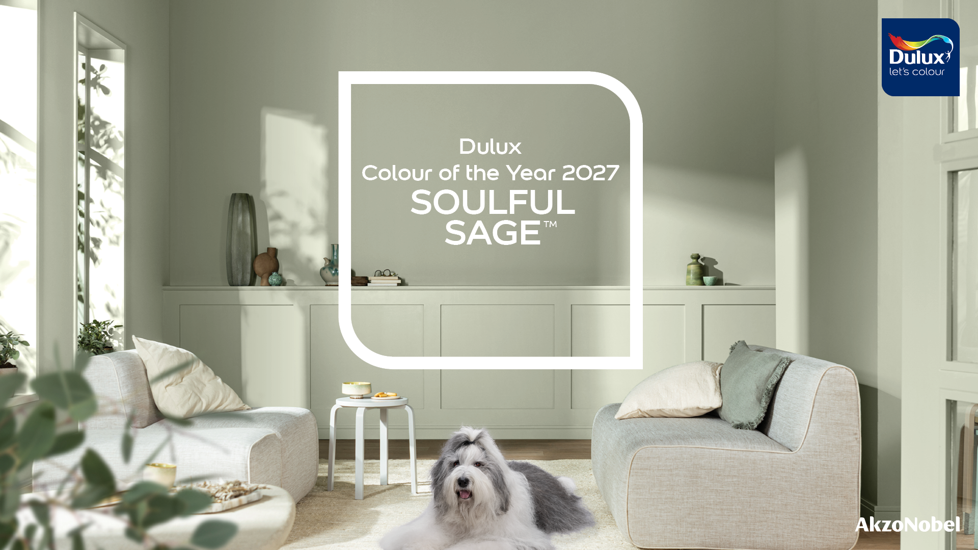 2027年度色彩｜多樂士「Soulful Sage™棲心綠」打造自然療癒系家居